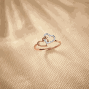Gold Diamond Ring for Women in Piplod Surat